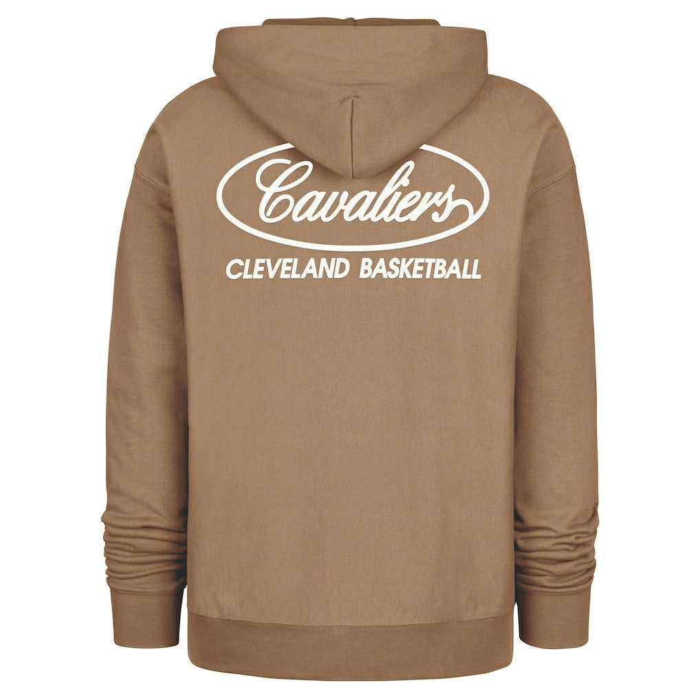 47 brand - Cleveland Cavaliers '47 Triple Double Foundation Premium Hoodie Sweatshirt - Khaki