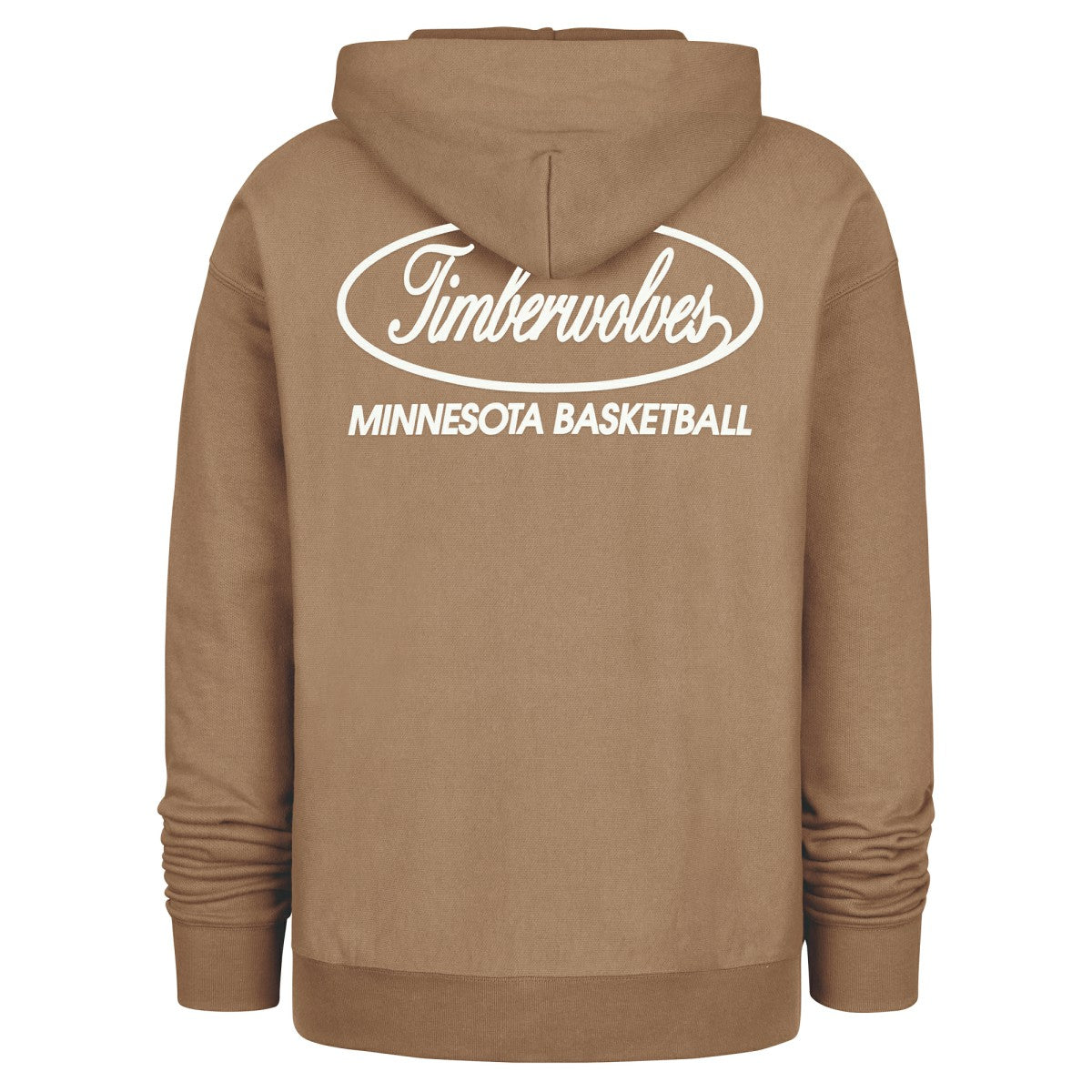 47 brand - Minnesota Timberwolves '47 Triple Double Foundation Premium Hoodie Sweatshirt - Khaki