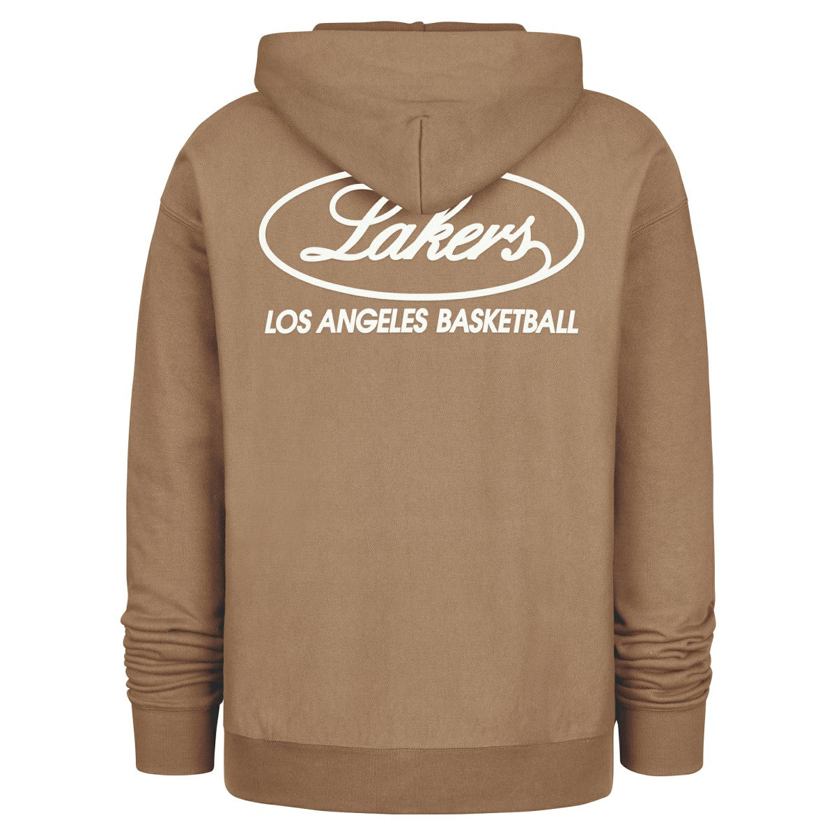 47 brand - Los Angeles Lakers '47 Triple Double Foundation Premium Hoodie Sweatshirt - Khaki