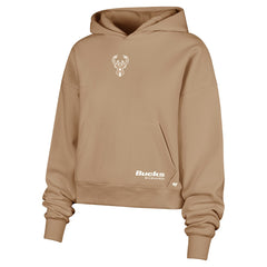 47 brand - Milwaukee Bucks '47 Sue Foundation Hoodie Sweatshirt - Tan