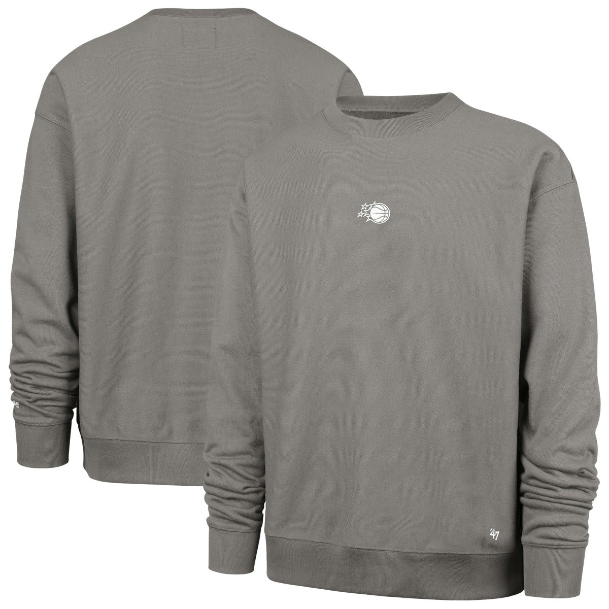 47 brand - Orlando Magic '47 Offside Foundation Crew Neck Sweatshirt - Gray
