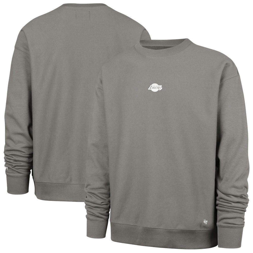 47 brand - Los Angeles Lakers '47 Offside Foundation Crew Neck Sweatshirt - Gray