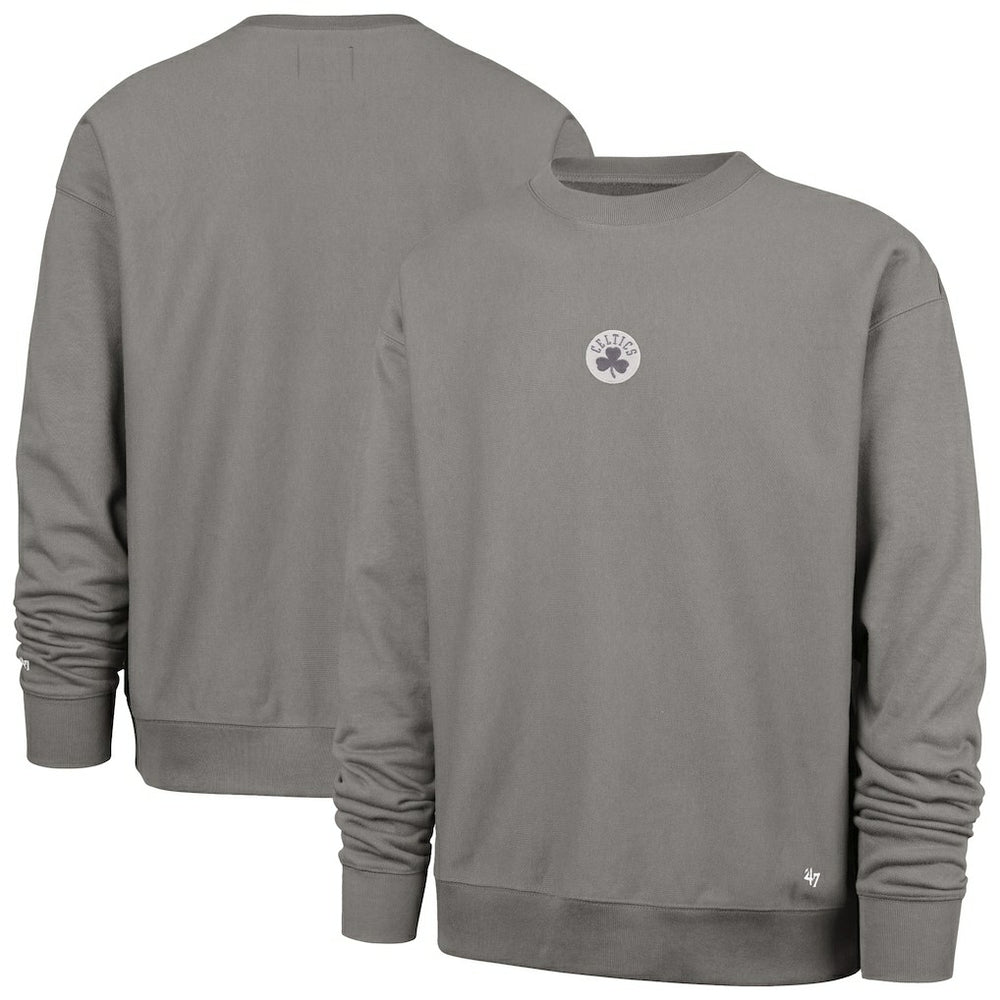 47 brand - Boston Celtics '47 Offside Foundation Crew Neck Sweatshirt - Gray