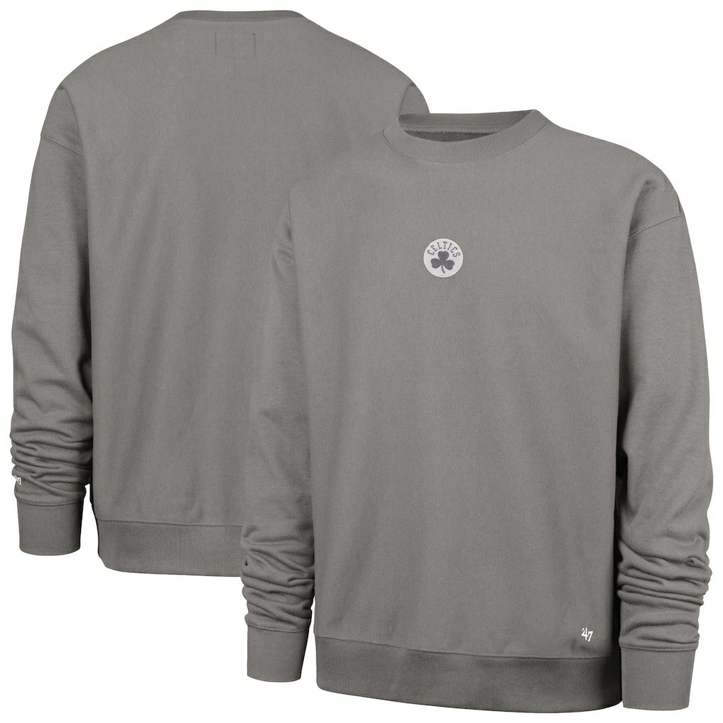 47 brand - Boston Celtics '47 Offside Foundation Crew Neck Sweatshirt - Gray