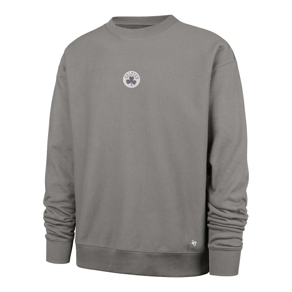 47 brand - Boston Celtics '47 Offside Foundation Crew Neck Sweatshirt - Gray
