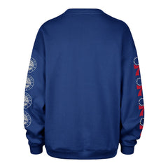 47 brand - Philadelphia 76ers '47 Women's Go Big Oversized Sweatshirt - Royal