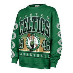 47 brand - Boston Celtics '47 Women's Go Big Oversized Sweatshirt - Kelly Green