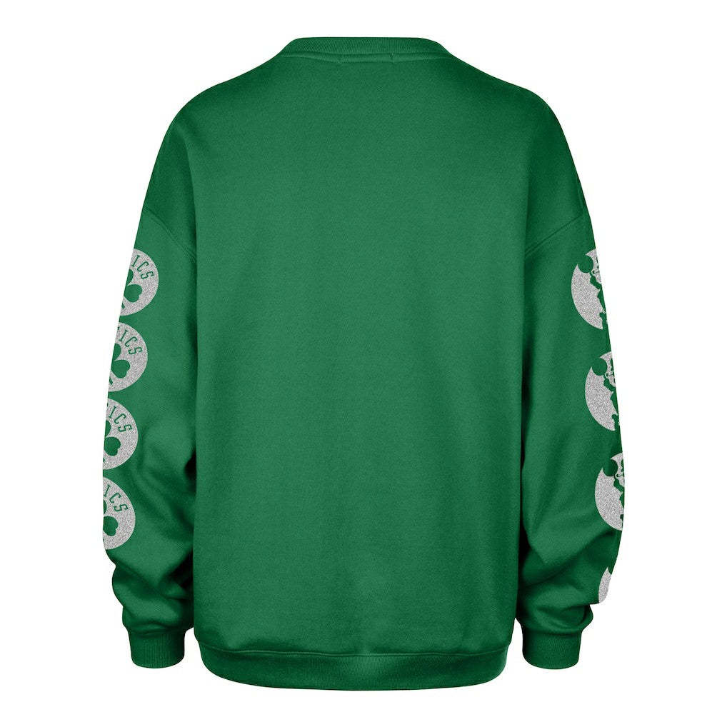 47 brand - Boston Celtics '47 Women's Go Big Oversized Sweatshirt - Kelly Green