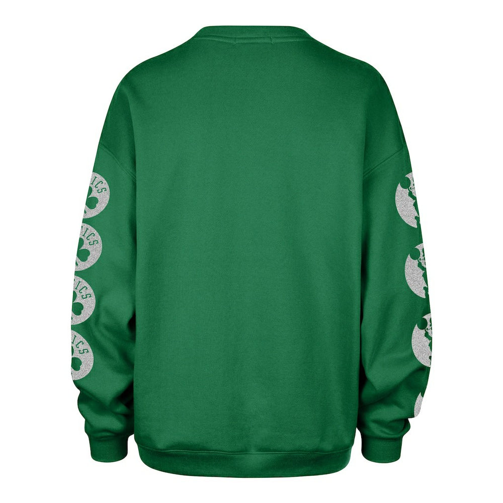 47 brand - Boston Celtics '47 Women's Go Big Oversized Sweatshirt - Kelly Green