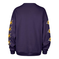 47 brand - Los Angeles Lakers '47 Women's Go Big Oversized Sweatshirt - Purple