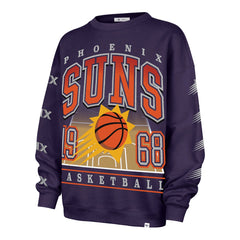 47 brand - Phoenix Suns '47 Women's Go Big Oversized Sweatshirt - Purple