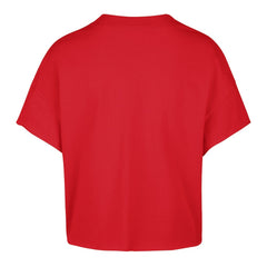 47 brand - Chicago Bulls '47 Women's Elation Oversized Notch Neck T-Shirt - Red