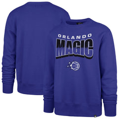 47 brand - Orlando Magic '47 Unisex Brush By Headline Crewneck Sweatshirt - Blue