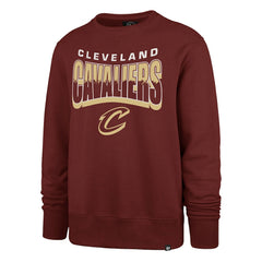 47 brand - Cleveland Cavaliers '47 Unisex Brush By Headline Crewneck Sweatshirt - Wine