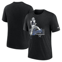 CeeDee Lamb Dallas Cowboys Player Graphic T-Shirt Heather Black - Nike