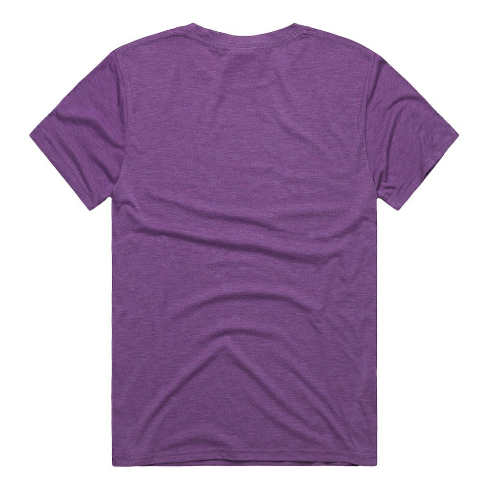 Randy Moss Minnesota Vikings Homage Unisex NFL Topps Trading Card Tri-Blend T-Shirt Purple - NFL