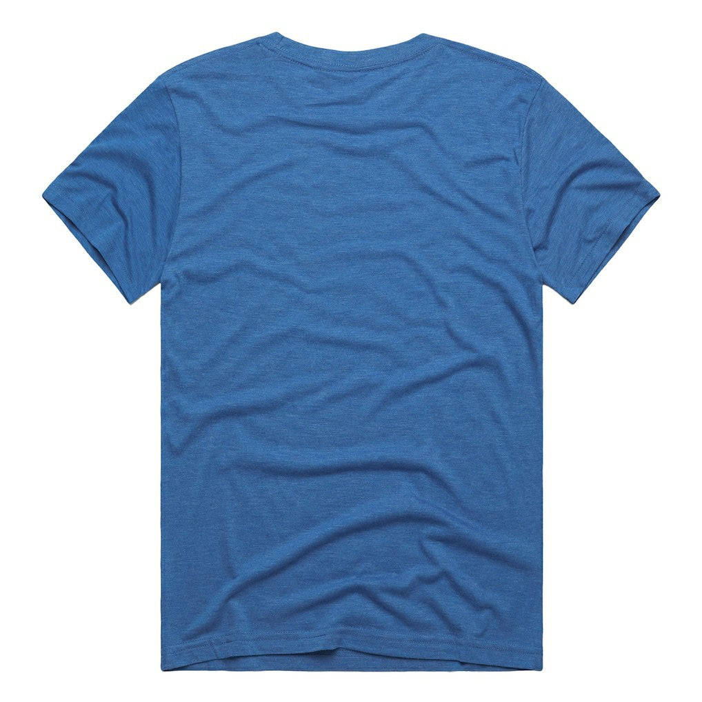 Lawrence Taylor New York Giants Homage Unisex NFL Topps Trading Card Tri-Blend T-Shirt Royal - NFL