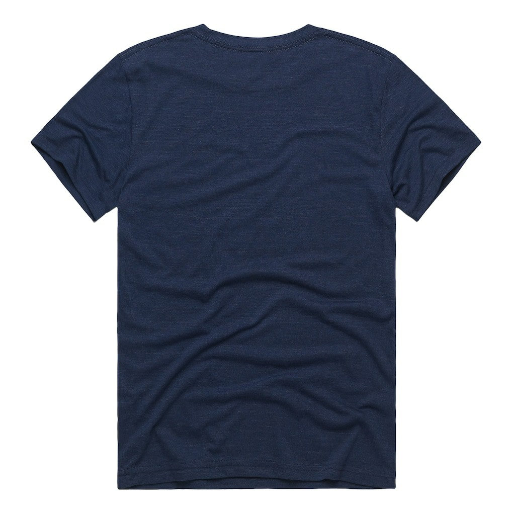 Emmitt Smith Dallas Cowboys Homage Unisex NFL Topps Trading Card Tri-Blend T-Shirt Navy - NFL