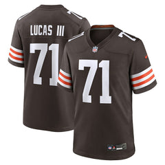 Cornelius Lucas Cleveland Browns Team Game Jersey Brown - Nike