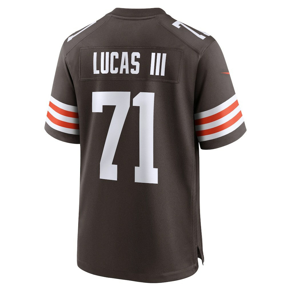Cornelius Lucas Cleveland Browns Team Game Jersey Brown - Nike