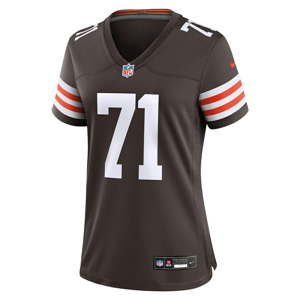 Cornelius Lucas Cleveland Browns Women's Team Game Jersey Brown - Nike
