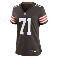 Cornelius Lucas Cleveland Browns Women's Team Game Jersey Brown - Nike