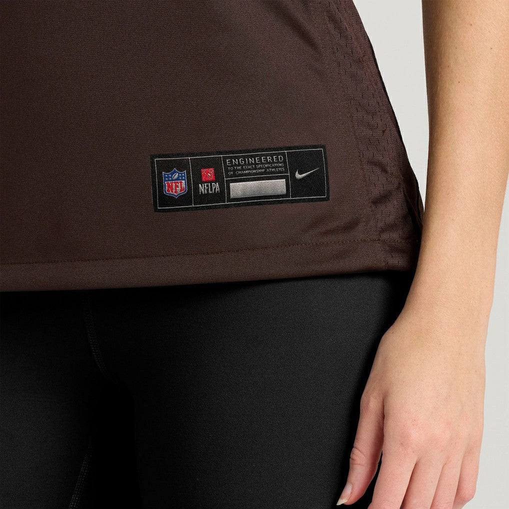 Cornelius Lucas Cleveland Browns Women's Team Game Jersey Brown - Nike