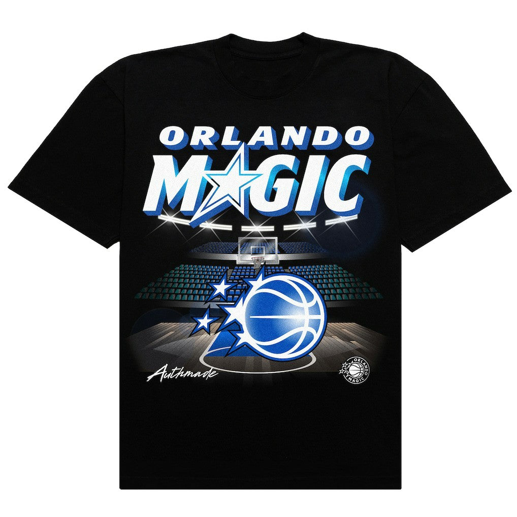 NBA - Orlando Magic Authmade Unisex Arena Heavyweight Premium T-Shirt - Black