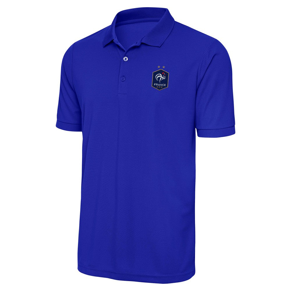 France National Team Antigua Statement Polo - Royal