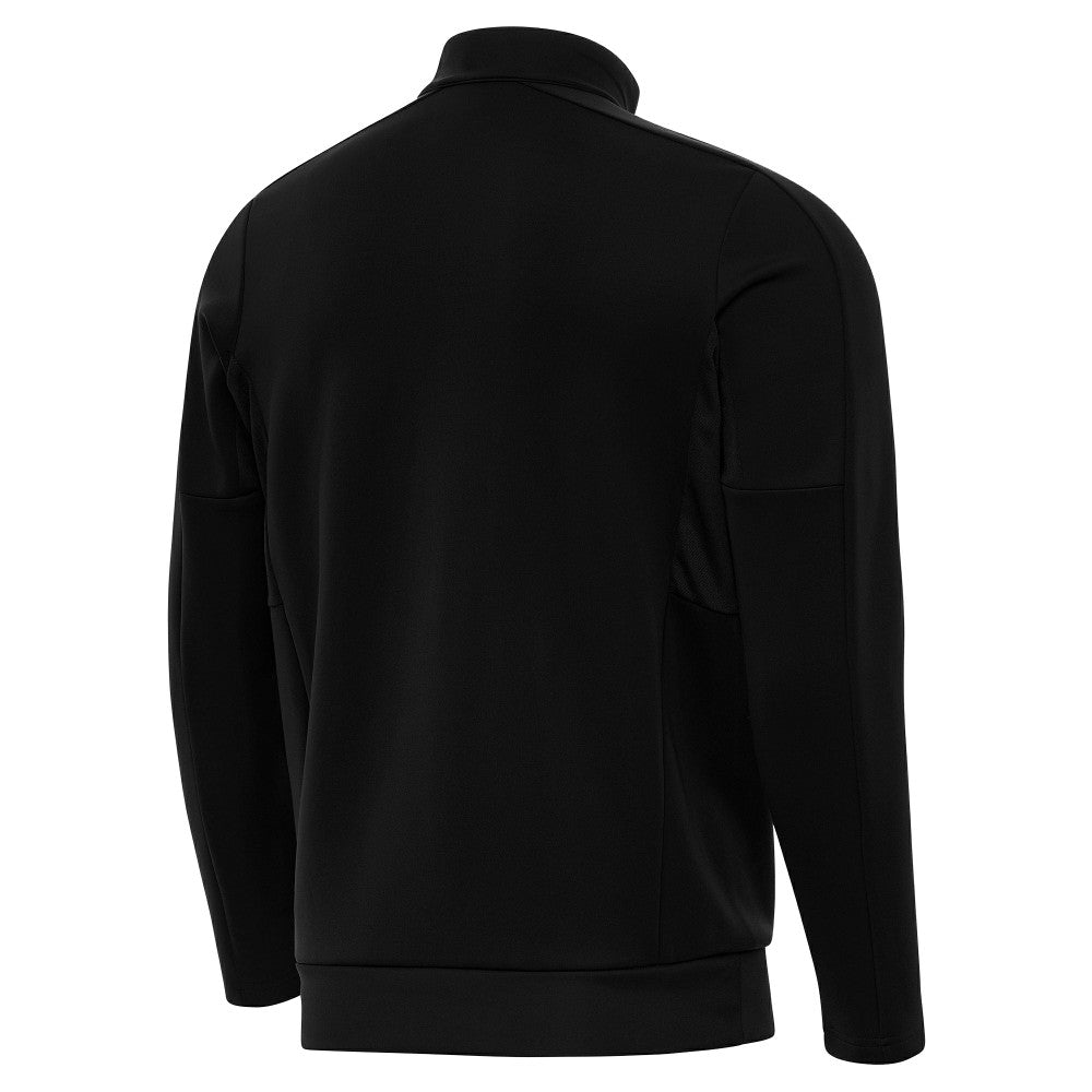France National Team Antigua Genesis Quarter-Zip Pullover - Black