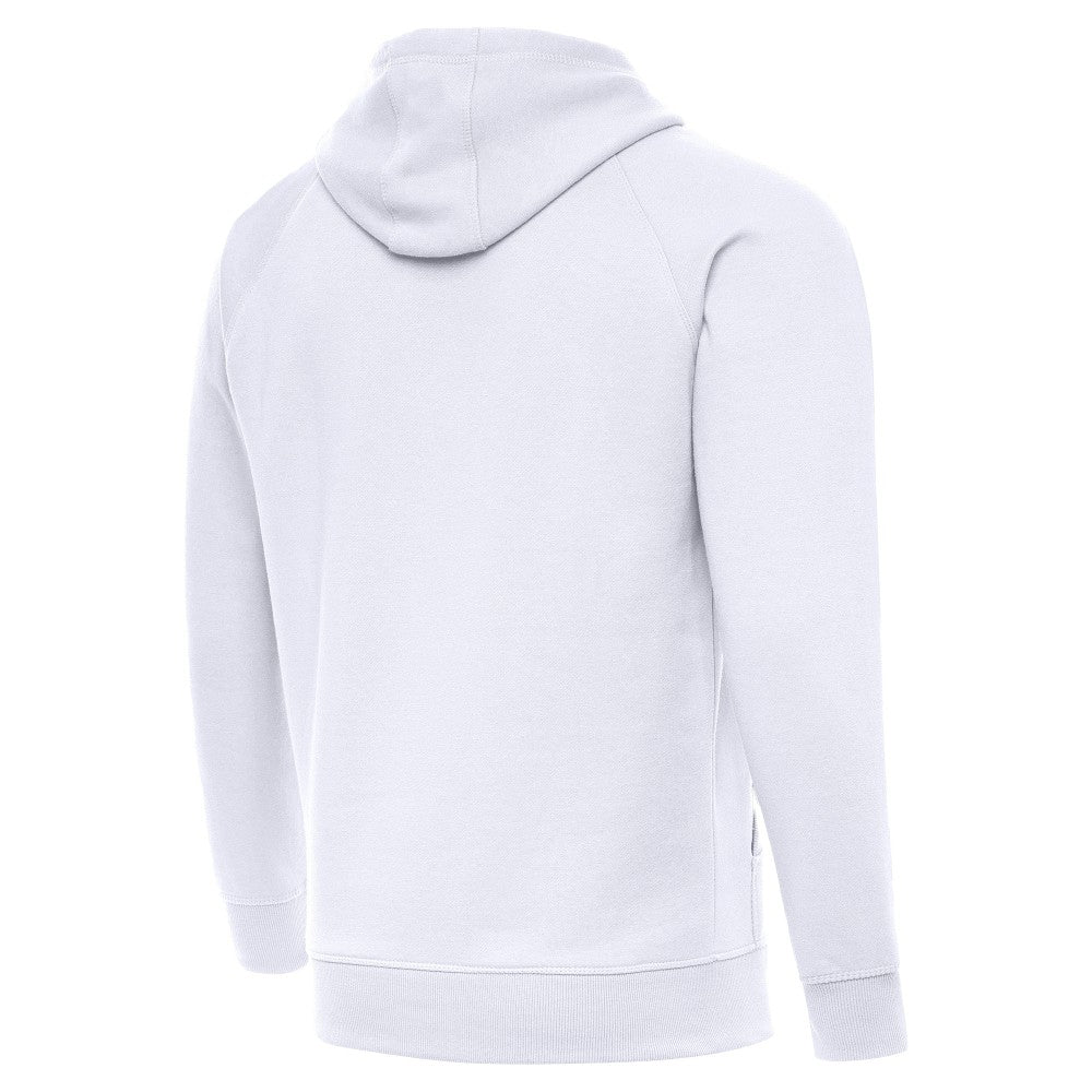 France National Team Antigua Takeover Pullover Hoodie - White