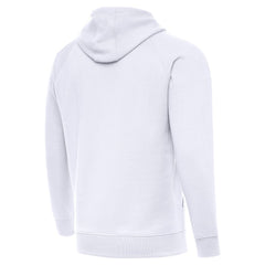 France National Team Antigua Takeover Pullover Hoodie - White