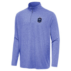 France National Team Antigua Master Quarter-Zip Pullover - Heather Royal
