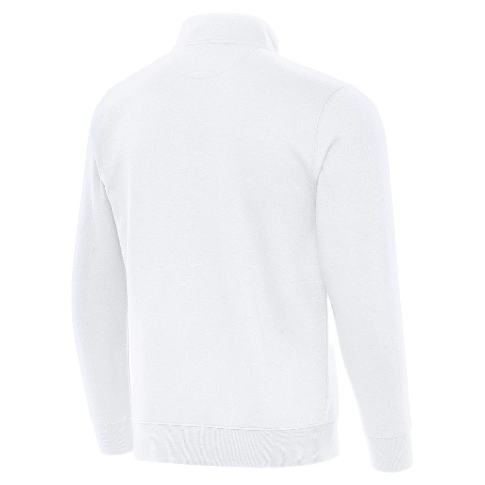 France National Team Antigua Landslide Quarter-Zip Pullover - White
