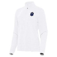 France National Team Antigua Women's Master Quarter-Zip Pullover - White