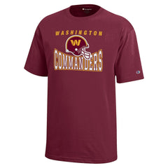 Washington Commanders Champion Youth Graphic T-Shirt Burgundy - NFL