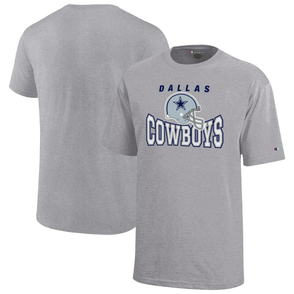 Dallas Cowboys Champion Youth Graphic T-Shirt Gray - NFL