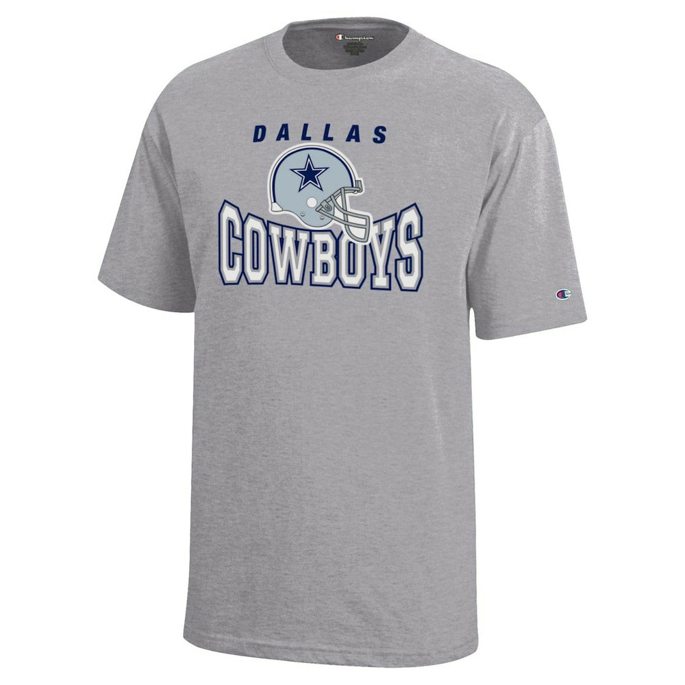 Dallas Cowboys Champion Youth Graphic T-Shirt Gray - NFL