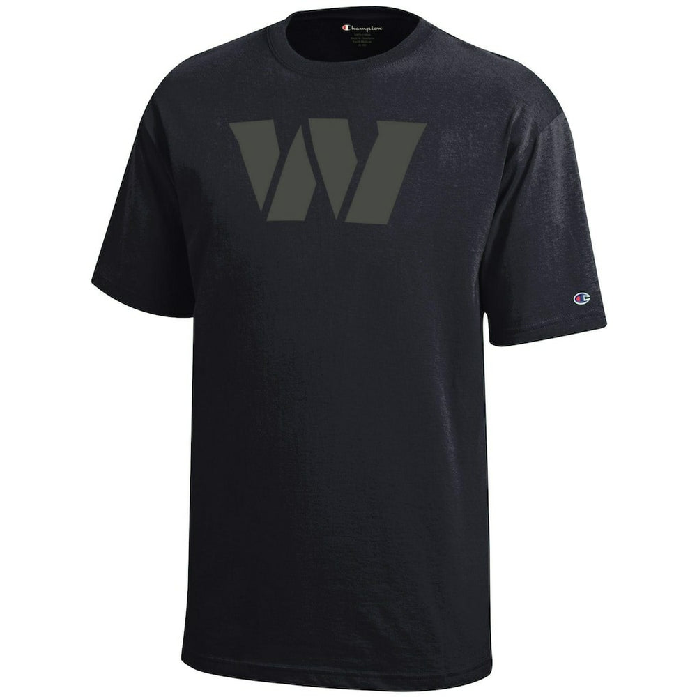 Washington Commanders Champion Youth Tonal T-Shirt Black - NFL