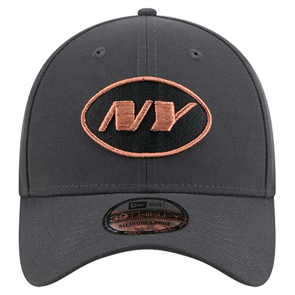 New York Jets New Era Empire 39THIRTY Flex Hat Gray - NFL