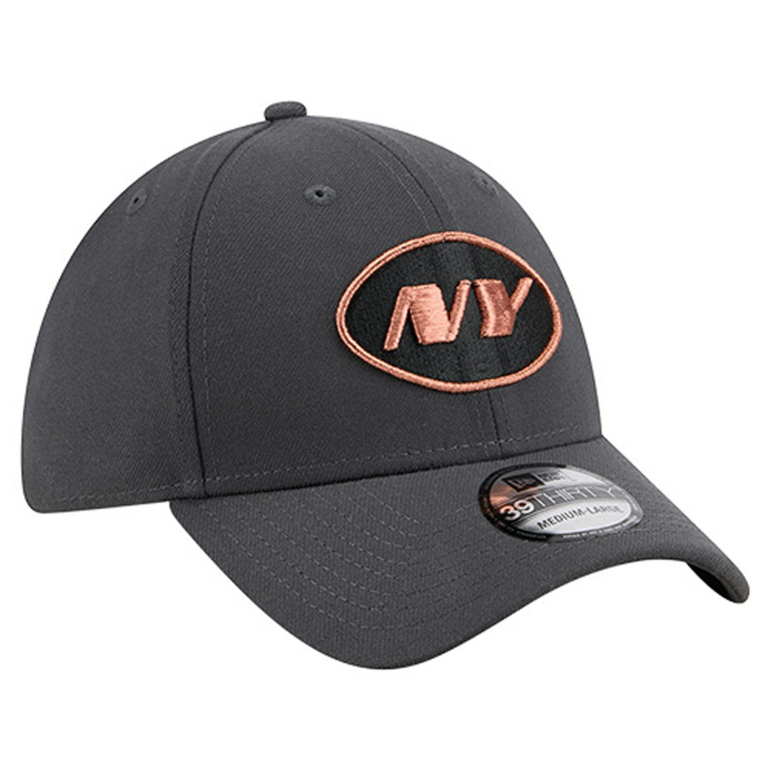 New York Jets New Era Empire 39THIRTY Flex Hat Gray - NFL