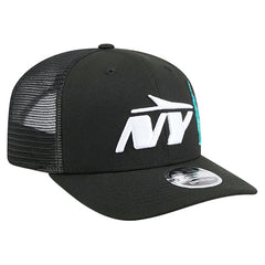 New York Jets New Era Liberty 9SEVENTY Adjustable Trucker Hat Black - NFL