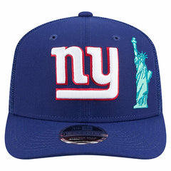 New York Giants New Era Liberty 9SEVENTY Adjustable Trucker Hat Royal - NFL