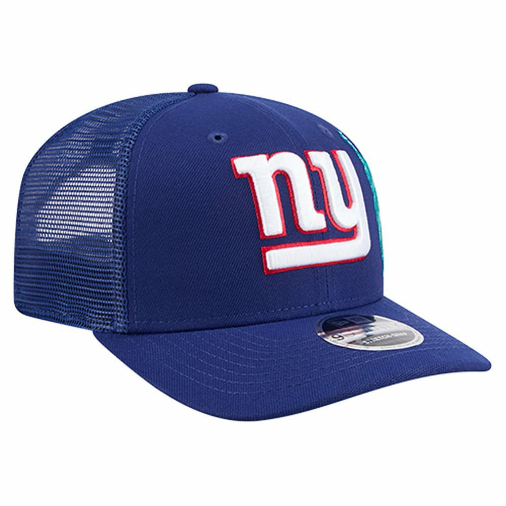 New York Giants New Era Liberty 9SEVENTY Adjustable Trucker Hat Royal - NFL