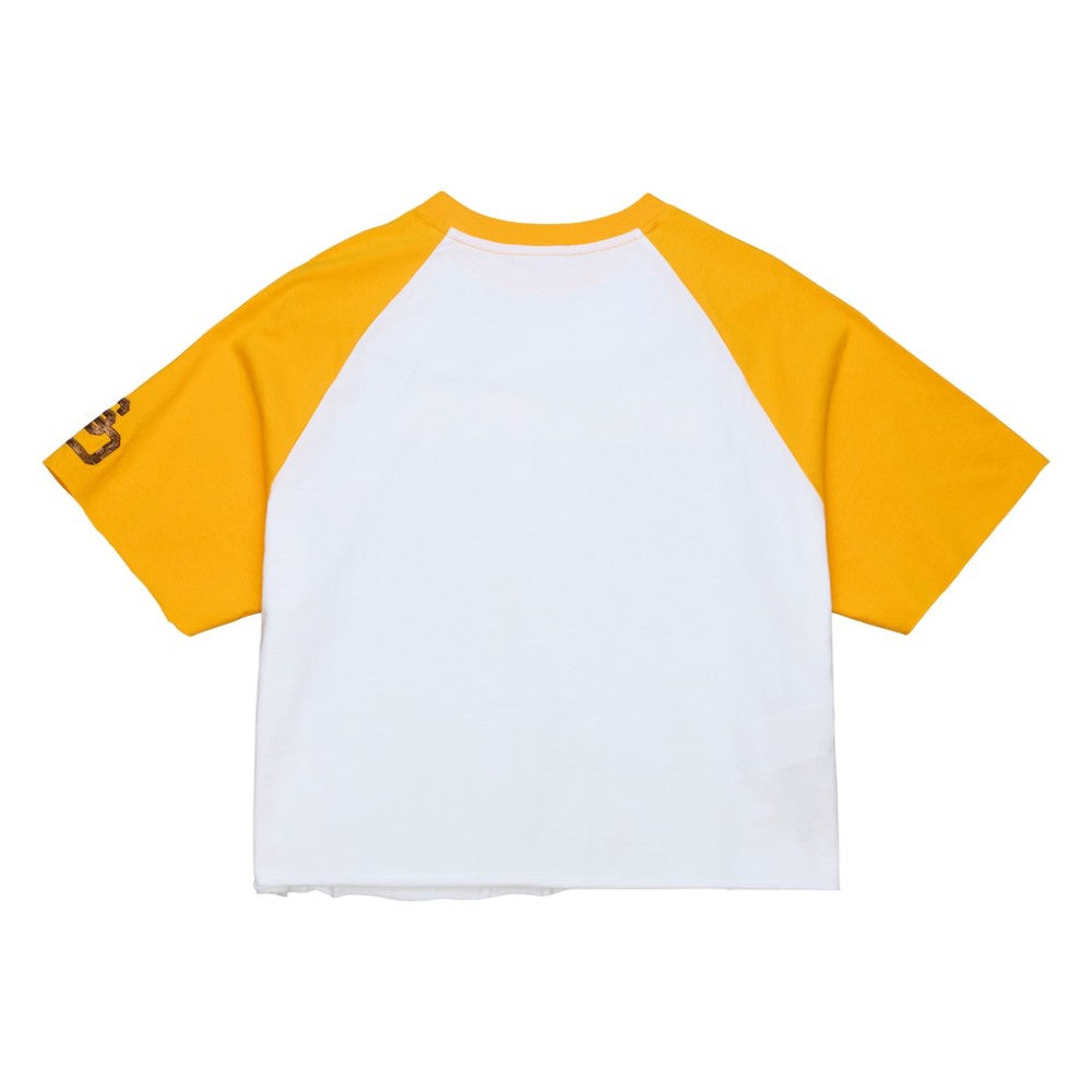 San Diego Padres Mitchell & Ness Women's Cropped Raglan Boxy T-Shirt Online