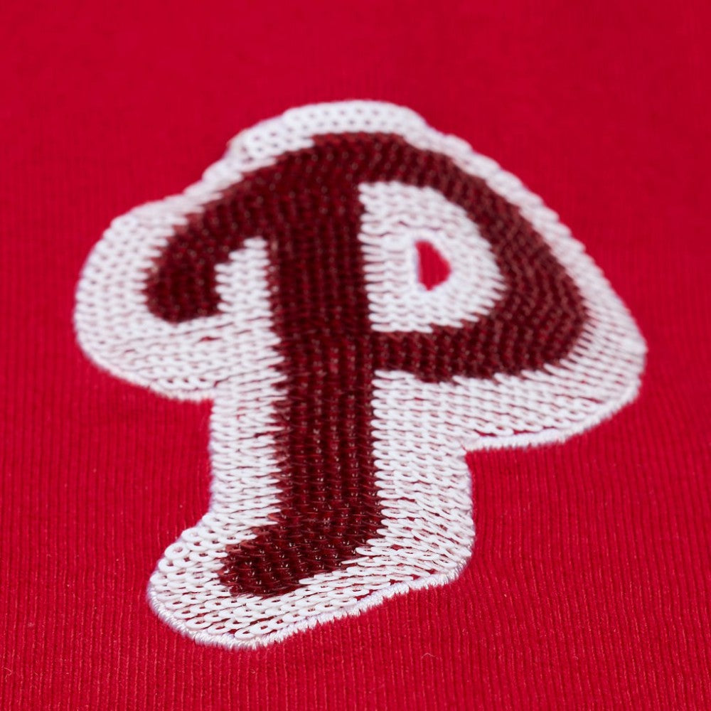 Philadelphia Phillies Mitchell & Ness Women's Cropped Raglan Boxy T-Shirt On Sale