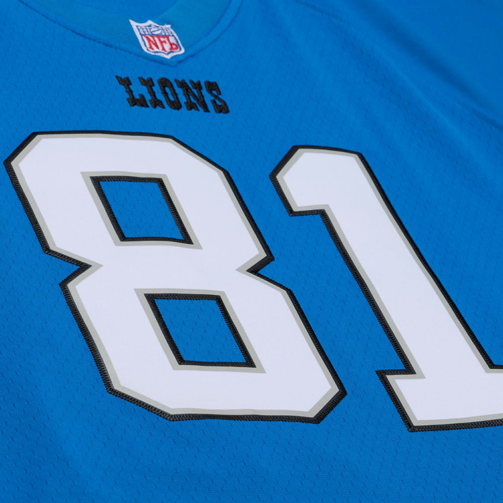 Calvin Johnson Detroit Lions x Golf Wang Unisex 2007 Legacy Fashion Jersey Blue - Mitchell & Ness