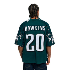 Brian Dawkins Philadelphia Eagles x Golf Wang Unisex 1996 Legacy Fashion Jersey Midnight Green - Mitchell & Ness