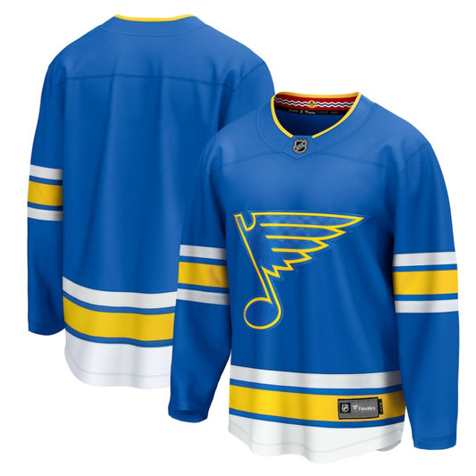 St. Louis Blues Fanatics Home Breakaway Jersey - Blue | NHL Jerseys