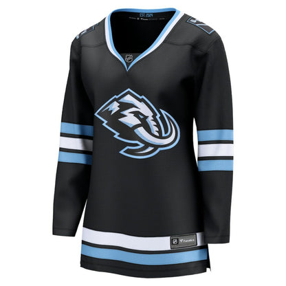 Utah Mammoth Fanatics Women's Home Breakaway Jersey - Black | NHL Jerseys